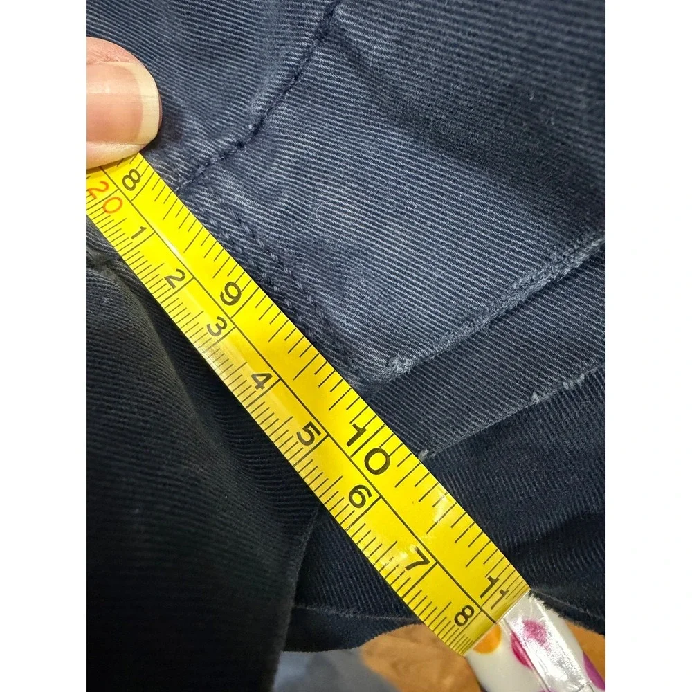 poli ralph lauren navy chino cargo‎ shorts 40